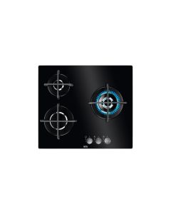 Placa de cristal Gas AEG HKB63320NB 3 Zones Gas Natural 59 cm