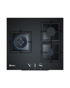 Placa de cristal Gas Balay 3ETG663HN 3 Zones Gas Natural 59 cm