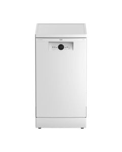 Rentavaixelles 44.8 cm Beko BDFS26020WQ Classificació E 10 Serveis 46 dB Blanc