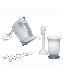 Batedora de rebosteria Bosch gris / vermell MFQ3540