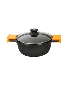 Cassola alta Bra Efficient amb tapa 20 cm inducció