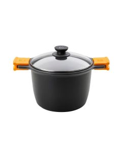 Olla alta Bra Efficient amb tapa 20 cm inducció