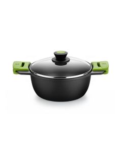 Cassola Alta Bra Prior amb Tapa de Cristall 24cm