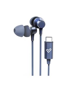 Auriculars intraurals Energy Sistem Metallized Type C color Blau amb mans lliures - 458790