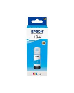Ampolla Tinta Recarregable Epson 104 Ecotank ET-2711 Cyan