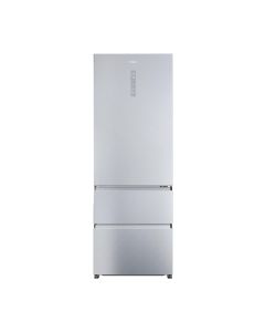 Frigorífic Combi  Haier HTR5720ENMG Classificació E No Frost 2.00m Acer Inoxidable