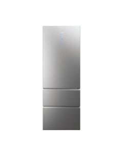 Frigorífic Combi  Haier HTW7720ENMP Classificació E No Frost 2.01m Acer Inoxidable