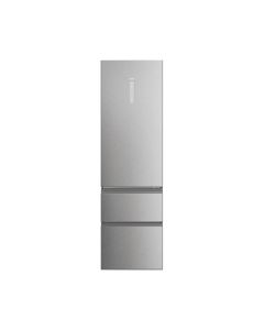 Frigorífic Combi  Haier 3D 60 Series 5 HTW5620ENMG Classificació E No Frost 2.05m Plata