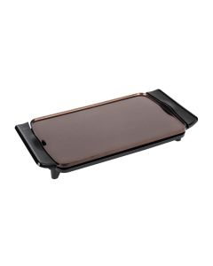 Planxa de rostir Jata JEGR0550 2500 W, Antiadherent, Alumini i terrastone, 55 cm, Negre