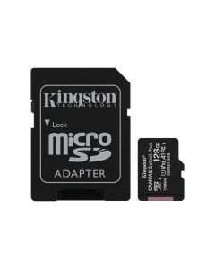 Targeta Micro SDHC Kingston Canvas Select+ 128 GB Classe 10 + Adaptador