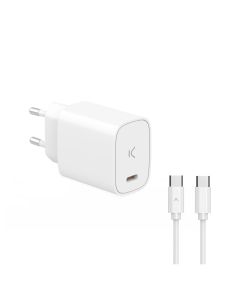 Carregador Paret Ksix 3A 20W USB Tipus C + Cable