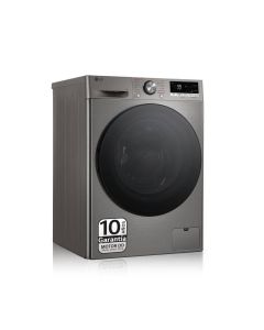 Rentadora LG Serie 700 F4WR7009AGS Classificació A 9 Kg 1400 rpm Acer Inoxidable Antiempremtes  SmartHome - AI Direct Drive, TurboWash 360º, Vapor+