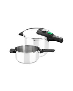Olla exprés Monix Quick (set de 2) 4 i 6 Litres Apta per a inducció - M560005