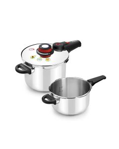 Olla exprés Monix Selecta (set de 2) 4 i 6 Litres Apta per a inducció - M790005