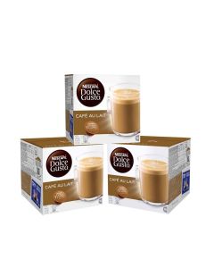 Pack Cafè amb Llet Dolce Gusto (3 Caixes de 16 càpsules)