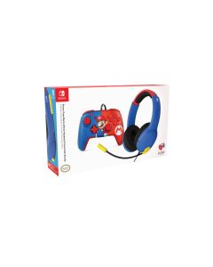 Bundle Mando + Auriculars per Super Mario Bros Nintendo Switch (LVL40+Rematch)