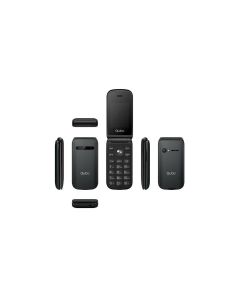 Telèfon lliure Qubo X-209 amb Dual Sim, Tapa, RAM 32MB + ROM 32MB - X_209BKMKII
