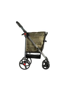 Carretó de la compra Rolser Basket Polar 4 Rodes Grans 2 Giratòries Plegable color caqui