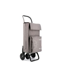 Carretó de la compra Rolser Sbelta Termo Tweed 4.2 Gris amb bossa tèrmica