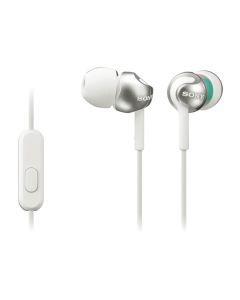 Auriculars Intraurals Sony MDR-EX110APW amb Mans Lliures Blancs