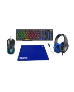 KIT Gaming Teclat/Ratolí/Auricular/Catifeta