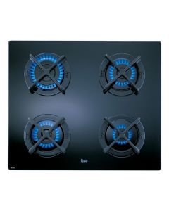 Placa de cristal Gas Teka CGC 4G AI AL 4 Zones Gas Natural 60 cm