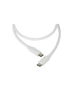 Cable USB Tipus C - USB Tipus C Vivanco 1,2 Metres Blanc