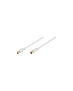 Cable Antena Coaxial Vivanco 48127 1,5M Blanc